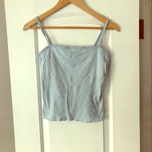 Abercrombie & Fitch Tops - Adorable Abercrombie pale blue tank top